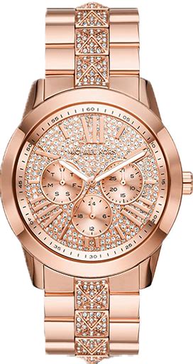 michael kors non chronograph remove watch crown|Michael Kors iced out watch.